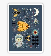 Midnight Bugs Sticker