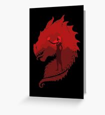 Mother of Dragons (Dark) Greeting Card