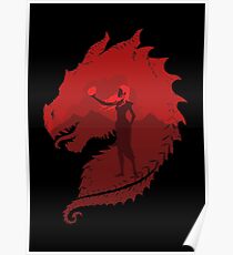 Mother of Dragons (Dark) Poster