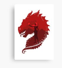 Mother of Dragons (Light) Canvas Print