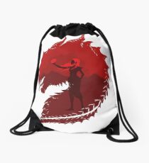 Mutter der Drachen (Licht) Turnbeutel