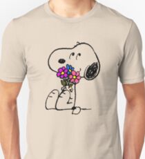Snoopy Springtime Unisex T-Shirt
