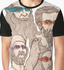 Leonardo, Michelangelo, Donatello, and Raphael... Oh and Splinter Graphic T-Shirt