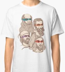 Leonardo, Michelangelo, Donatello, and Raphael... Oh and Splinter Classic T-Shirt