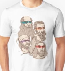 Leonardo, Michelangelo, Donatello, and Raphael... Oh and Splinter Unisex T-Shirt