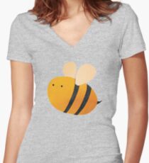 Biene Shirt mit V-Ausschnitt
