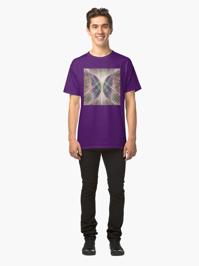 Alternate view of Linify Light butterfly Classic T-Shirt