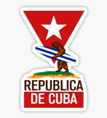 Republica de Cuba Sticker