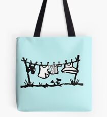 Clothes On The Line Tote Bag