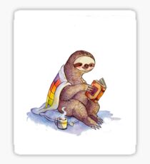 Cozy Sloth Sticker