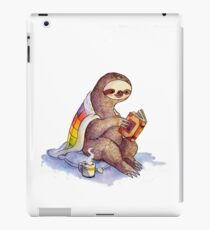 Gemütliches Faultier iPad-Hülle & Klebefolie