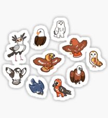 Birbs of Prey Sticker