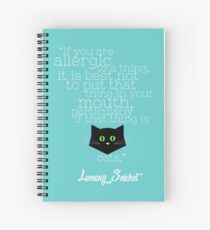 allergies Spiral Notebook