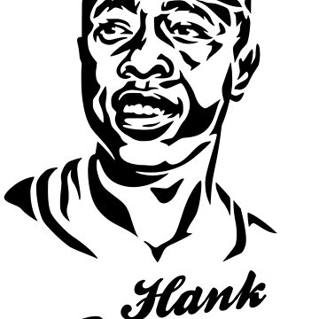 Hammerin' Hank Aaron Art Print for Sale by MooreTees