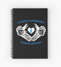 Dystonia Heroes Spiral Notebook