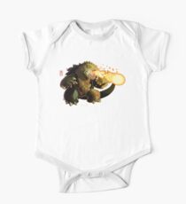 Body de manga corta para bebé Gamera