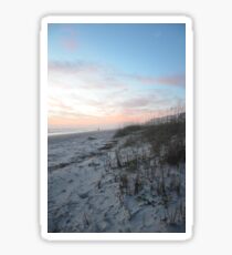 Sand Meets the Sea Sticker