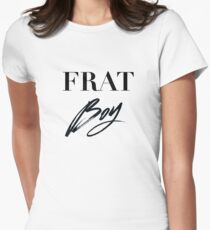 Fraternity Boy Women's Fitted T-Shirt