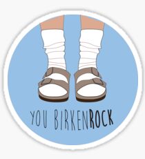 Pegatina Birken-rock