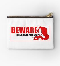 Beware This Ginger May Snap Studio Pouch