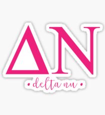 Delta Nu Sticker