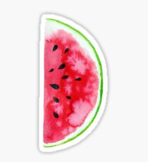 Watercolor watermelon slices Sticker