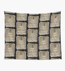 Keep calm and just take it easy man 14 Wall Tapestry