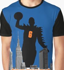 Godzingis- Blue Graphic T-Shirt