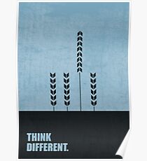Think Different - Corporate Start-up Quotes Poster