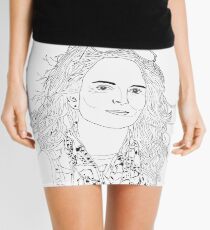tina fey drawing Mini Skirt