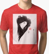 chinese girl Tri-blend T-Shirt