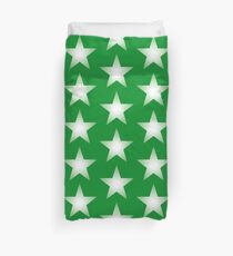 Green Star Duvet Cover
