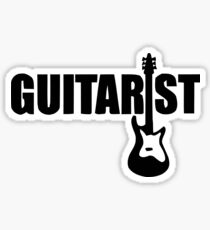 Guitarist Sticker
