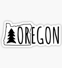 In the state of OR Sticker