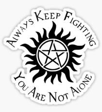 Supernatural Not Alone v1.0 Sticker