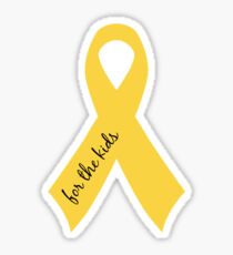 For the Kids Ribbon Sticker