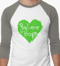 Believe In Hope Men's Baseball ¾ T-Shirt