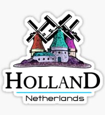 Holland, The Netherlands Sticker