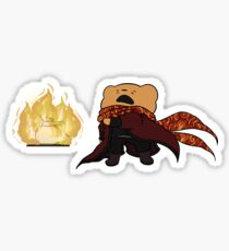 Fire Magic Ber Casts Coffee 1! Sticker