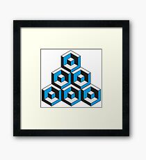 cuBE Framed Print