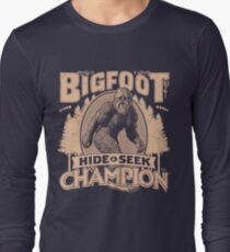 Bigfoot - Hide & Seek Champion Long Sleeve T-Shirt