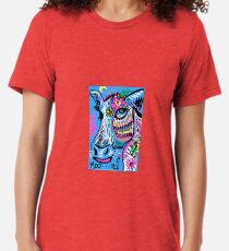 Betsy the Beautiful Cow. Tri-blend T-Shirt