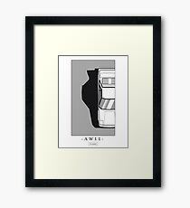 Toyota MR2 AW11 Framed Print