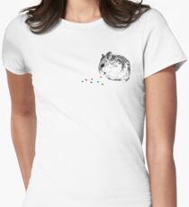 Hamster Women's Fitted T-Shirt