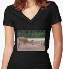 The Comedian Women's Fitted V-Neck T-Shirt