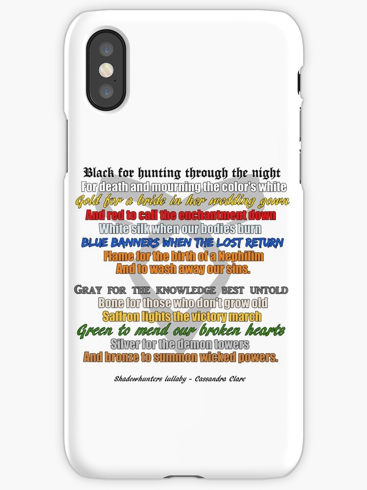 coque shadowhunters iphone 6 coque shadowhunters iphone 6