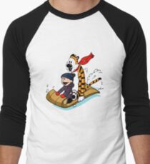 Calvin and hobbes Men's Baseball ¾ T-Shirt