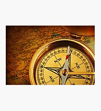 Compass for a captain Photographic Print