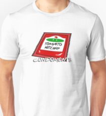 Condoments #1 - Tomato Ketchup Unisex T-Shirt