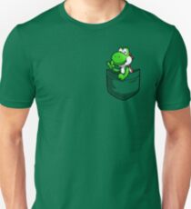 Pocket Yoshi Tshirt Slim Fit T-Shirt